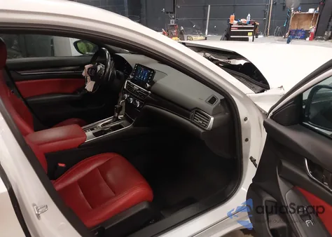 2021 Honda Accord Sport из США, поврежденный, VIN 1HGCV1F33MA031055